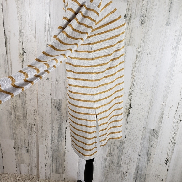 Vanessa Virginia Metallic Striped Tunic Sz XS - Picture 3 of 8